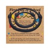 2Pcs First Day of School Family Matching String knit Bracelets