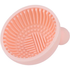Almohadilla De Silicona Para Limpiar Brochas De Maquillaje, Bandeja Para Brochas, Herramienta De Limpieza Portátil