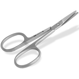 Professional Stainless Steel Nail Scissors with Straight Cutting Surface