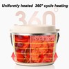 Car Electric Lunch Box 1.2L 360 Degree Fast Even Heating