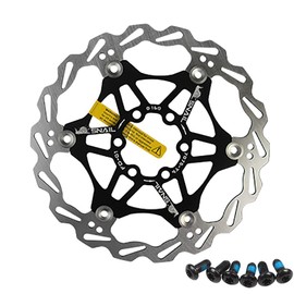 Scheibenbremsrotor, Mountainbike, Scheibenrotor, Fahrrad-Schwimm-Rotor, Fahrradzubehör, schwarz, 160 mm