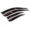 Fit 19-25 Toyota RAV4 Out-Channel Window Visors Rain Guard Shade