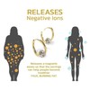 Lymphatic Earrings for Women Halolux Lymphvity Germanium Drainage Therapy Negative