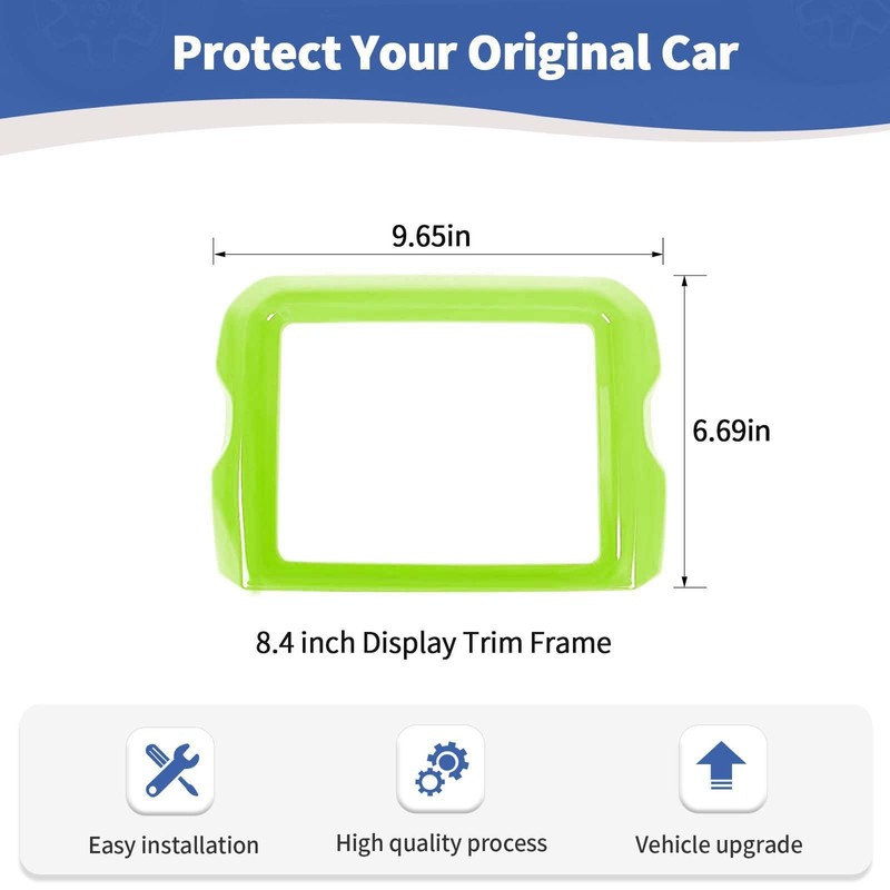 RT-TCZ Navigation Screen Panel Frame Trim Cover GPS Touch Decoration