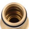 Alnicov 2pcs Solid Heavy-Duty Garden Hose Nozzle Brass Adjustable Hose