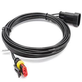 vhbw Low Voltage Transformer Cable Compatible with Gardena Robotic R38Li, R40Li, R80Li, Sileno City, Sileno+ R100Li Robotic Lawnmower, 3 m