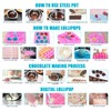 Cake Pop Maker Kit 618Pcs with 5 Silicone Mold Sets