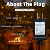BYIZO LED Outdoor String Lights with 20 Shatterproof Edison Bulbs,