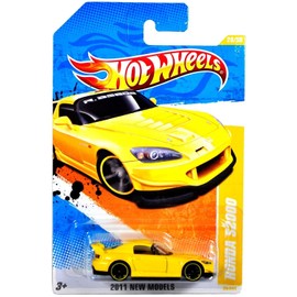 Hot Wheels 2011 2011 New Models 20/244 Yellow Honda S2000 20/50