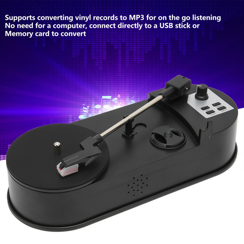 Vinyl Turntable Record Player USB 2.0 Professional Turntable to MP3