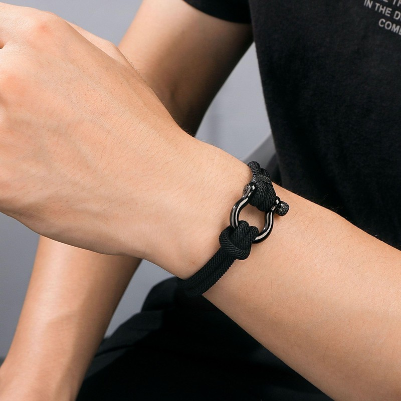 Gifts for Husband Rope Bracelets for Husband from Wife Birthday