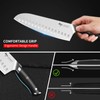 MAD SHARK 8" Santoku Kitchen Knife, Forged German High Carbon