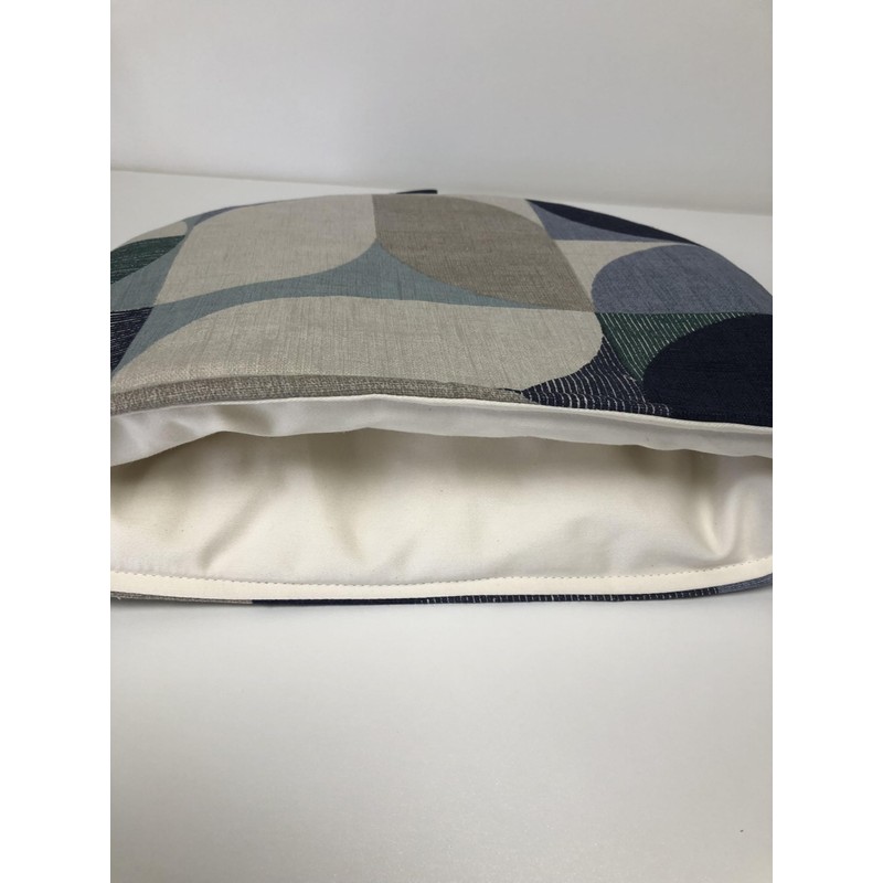 Reno Geometric Navy Mineral Grey Pot Warmer Tea Cosy