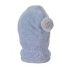 Sterntaler Boys Scarf Hat Scarf, Silver mottled