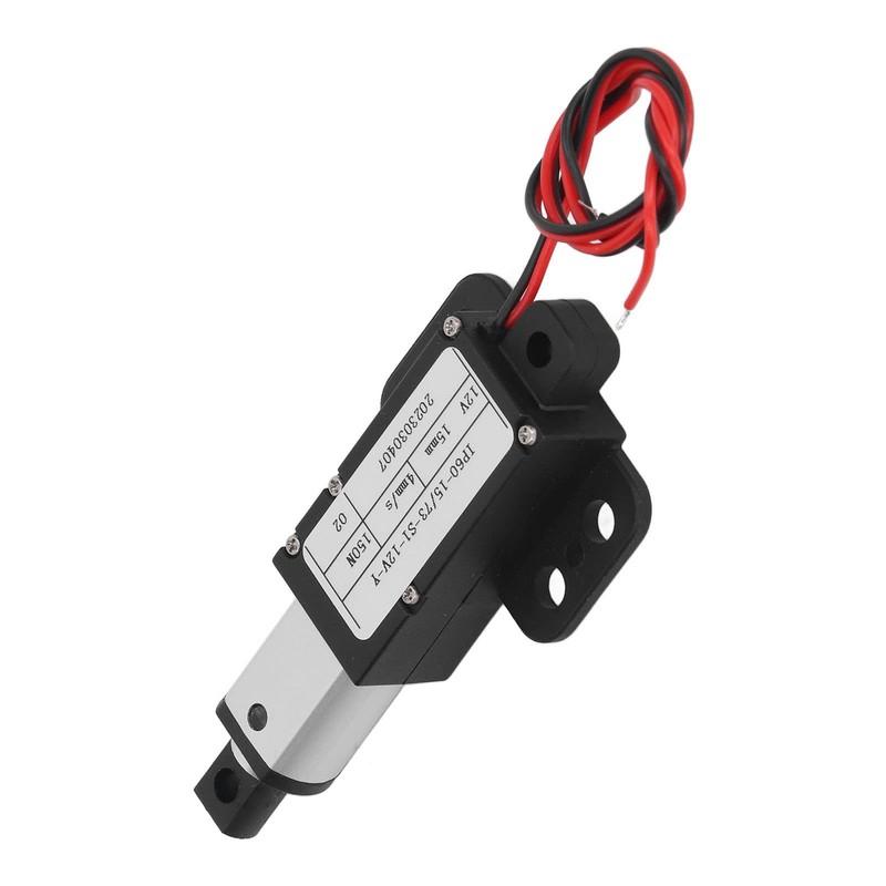 15mm Stroke Micro Linear Actuator, 12V Force 150N Speed 4mm