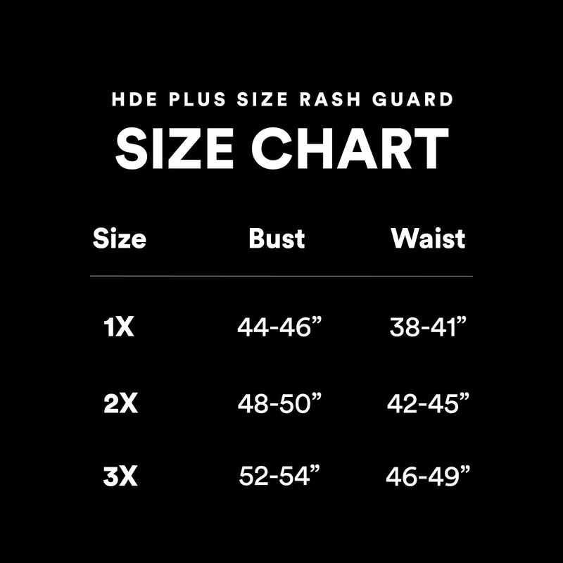 HDE Plus Size Rash Guard for Women UPF 50 Quick