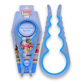 Parve Green Jar Opener â Safe Manual Bottle Opener, Comfortable Grip, Food Safe â Color Coded Kitchen Accessories
