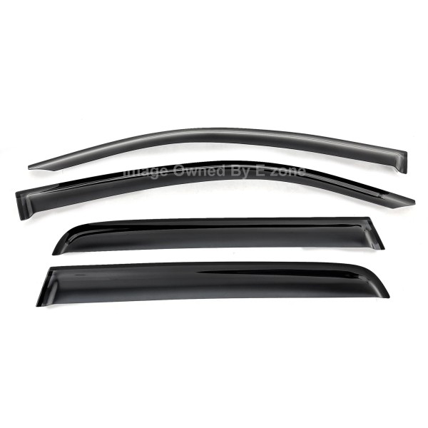 SDZ 4 Pc Tape on Window Visor Sun Shade Vent