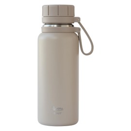 Rivers Beige Vacuum Flask, Stout 2-500 Water Bottle, 16.9 fl oz (500 ml)