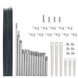 Clarinet Repair Kit Tools，52 Pcs Clarinet Maintenance Repair Replacement Kit,Woodwind Musical Instrument Accessory