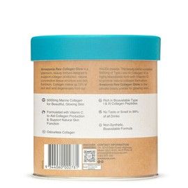 Amazonia Raw Beauty Collagen Glow, Unflavoured 200g
