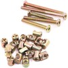 15 Sets Furniture Bolt Nut Set M6 Hex Socket Cap