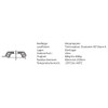 Abrollwerk Set of 2 Installation Wheel 150 mm Axle Apparatus
