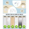 MSKEI Adhesive Hat Hooks for Wall - 2 Different Ways