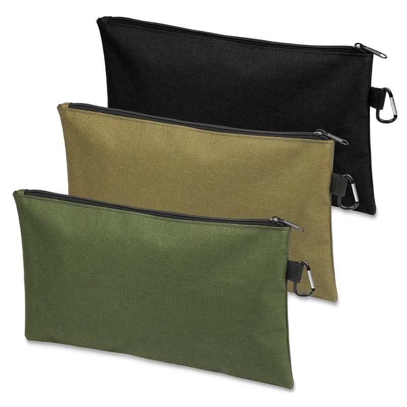 3 Pack Tool Bag Zipper Pouch, Premium Tool Pouch, Utility