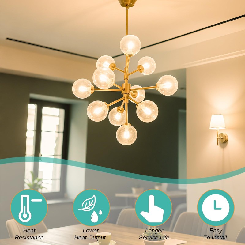 ZHENMING Dimmable G9 LED Bulb 60W 75W 80W Halogen Equivalent,