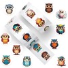 1000 Pieces Owl Sticker Roll for Kids, 10 Styles Cute