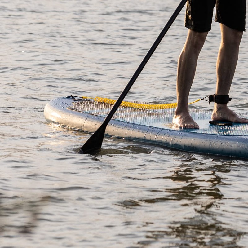 HEYTUR Coiled SUP Leash 10' Surfboard Leash Sup Leg Rope