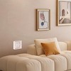 NIYATA 4pcs Surface Mount Back Box for Ethernet Wall Plates,