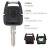 Key Remote Control 2 Buttons Car Key Transmission Unit ID40