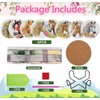 Horse Diamond Art Coaster Set, 8 Pieces with Holder and