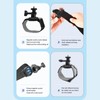 Action Camera Head Strap Magnetic Quick Release 180 Degree Adjustment