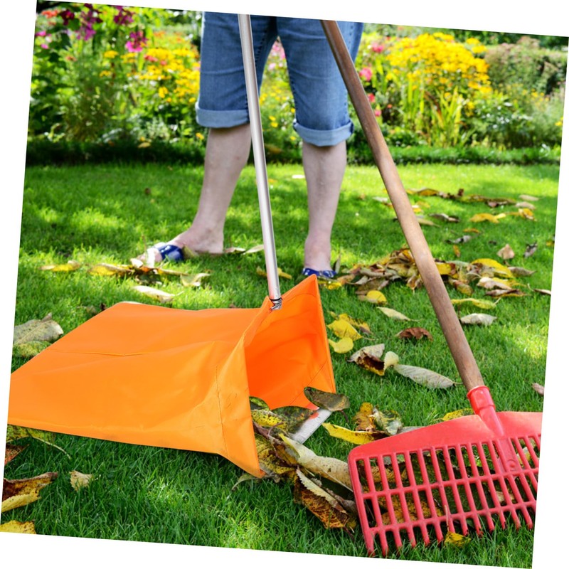 BUGUUYO Windproof Garbage Bag Grabber with Dustpan 33.07 Inch Trash