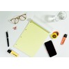 Silvine A4 Yellow Paper Dyslexia Refill Pad - Lined with