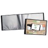 eco-eco A5 50% Recycled 20 Pocket Black Landscape Presentation Display