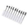 One Set 10 Tungsten Steel Carbide Burrs for Rotary Tool