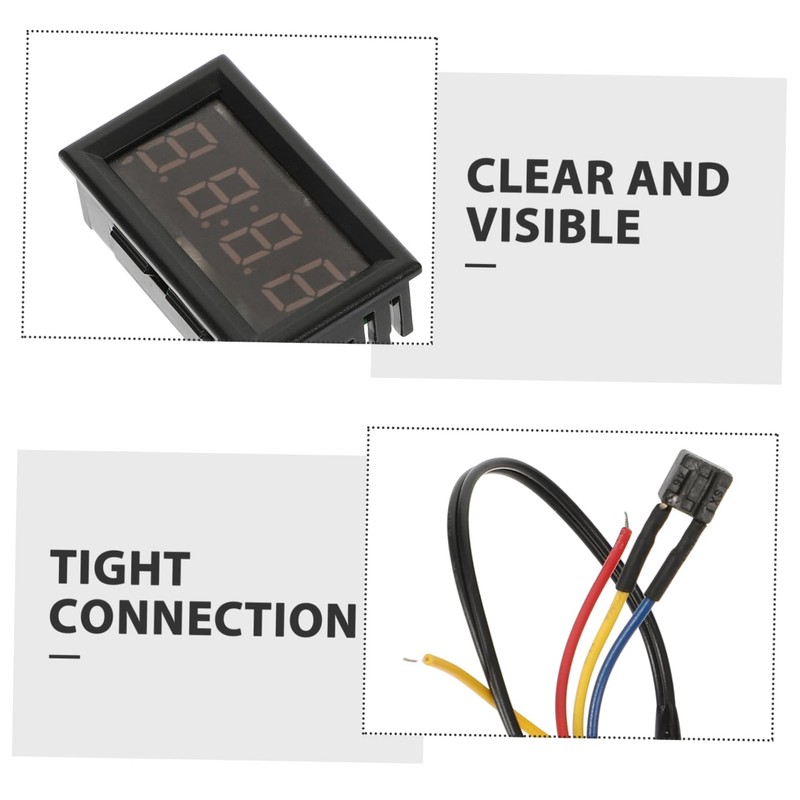 iplusmile Car Watch Digital Clock Small Room Alarm Clock Auto