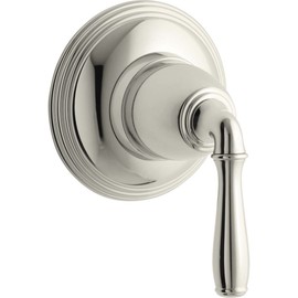 KOHLER K-T10358-4-SN Devonshire Valve Trim for Volume Control Valve with Lever Handle, Vibrant Polished Nickel