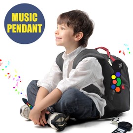 3 Piece Mini Thumb Silicone Musical instuments Music Fidget Toy Guita,Piano,Jazz Drum Mini Stuff Suitable Backpack Keychain for Adult Kid Music Lover