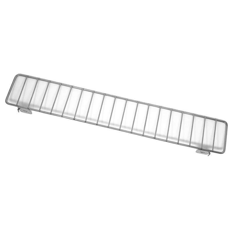 Chrome Gondola Shelf Wire Fence Fits Lozier & Madix Gondola