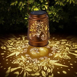 Hummingbird Flower Solar Light, Birthday Gift for Women, Men, Mother's Day, Thanksgiving, Christmas, New Gift. Outdoor Waterproof Lights Hanging Patio Garden Decoration, Outdoor Backyard, Lawn Passage