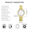 IBSO Women Easy Reader Analog Watch with Elastic Strap Ladies