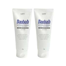Lopun Lopin Baobab Ceramide LPP Premium Hair Treatment 200g (2 pcs)