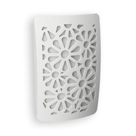 Westek NL-DPFL-W Floral Decoplug Night Light, White