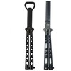 Caliber Gourmet Butterfly Knife Style Bottle Opener and Comb Combo