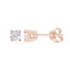 IGI Certified Lab Grown Diamond Stud Earrings In 10k Solid